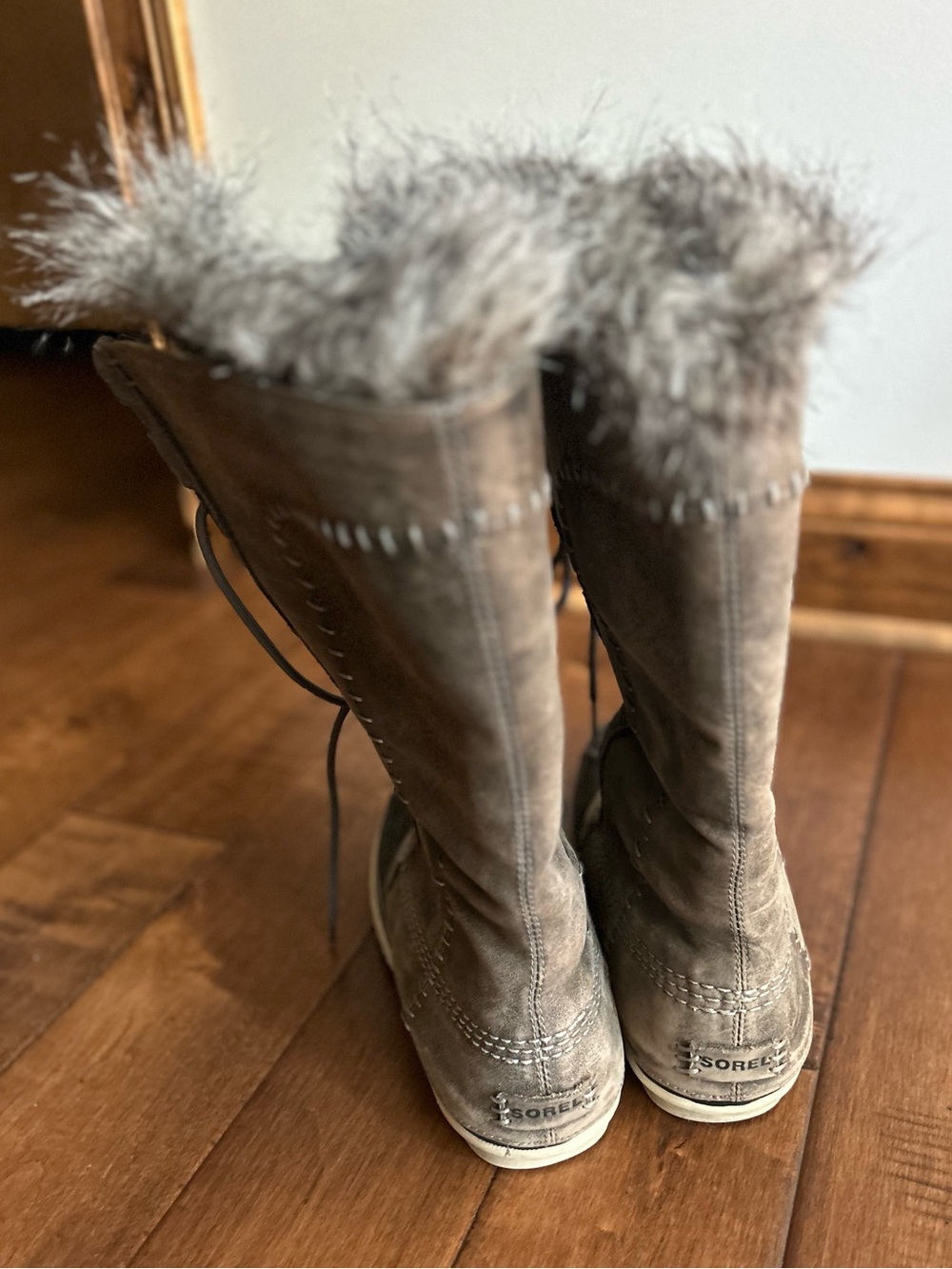 Sorel Women's Cate the Great Tall Lace Up Boot - Picture 4 of 13